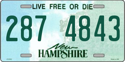 NH license plate 2874843