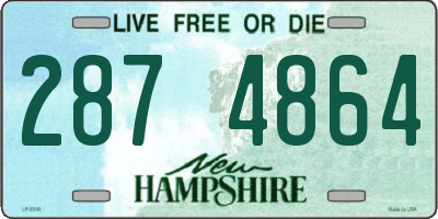 NH license plate 2874864