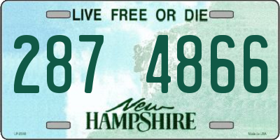 NH license plate 2874866
