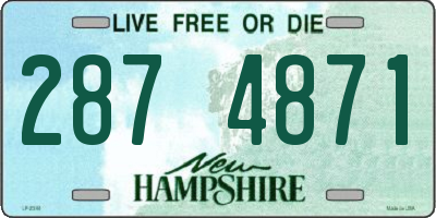 NH license plate 2874871