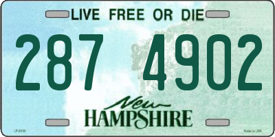 NH license plate 2874902