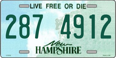 NH license plate 2874912