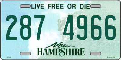 NH license plate 2874966