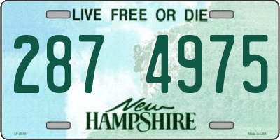 NH license plate 2874975