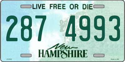 NH license plate 2874993
