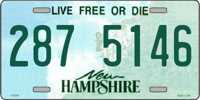 NH license plate 2875146