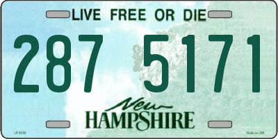NH license plate 2875171