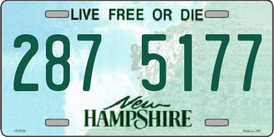 NH license plate 2875177