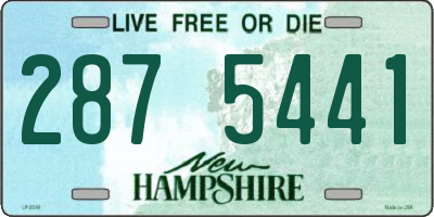 NH license plate 2875441