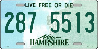 NH license plate 2875513