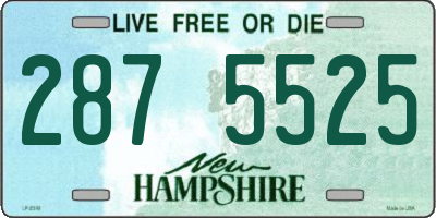 NH license plate 2875525