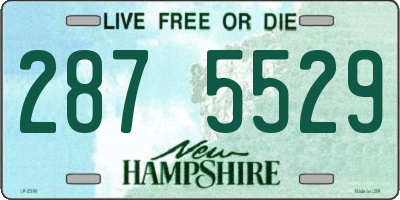 NH license plate 2875529