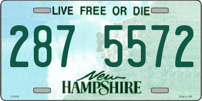NH license plate 2875572