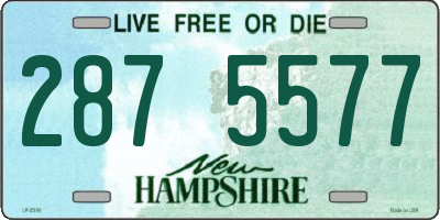 NH license plate 2875577