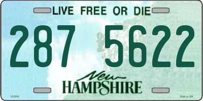 NH license plate 2875622