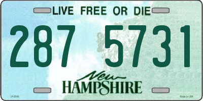 NH license plate 2875731