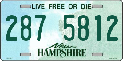 NH license plate 2875812