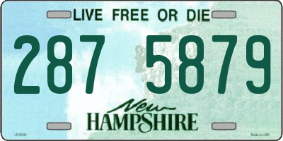 NH license plate 2875879
