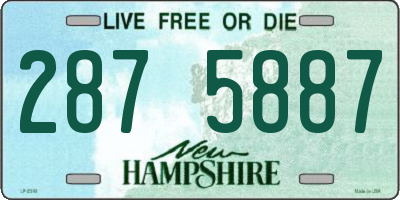 NH license plate 2875887