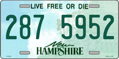 NH license plate 2875952