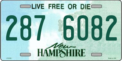 NH license plate 2876082
