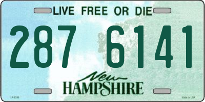 NH license plate 2876141