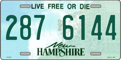 NH license plate 2876144