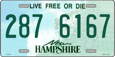 NH license plate 2876167