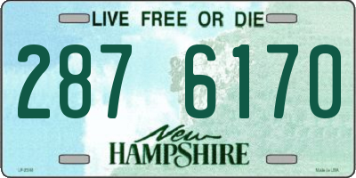 NH license plate 2876170