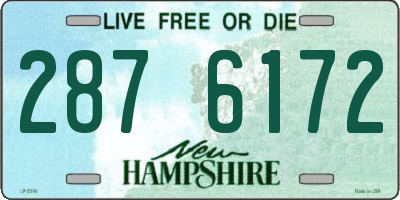 NH license plate 2876172