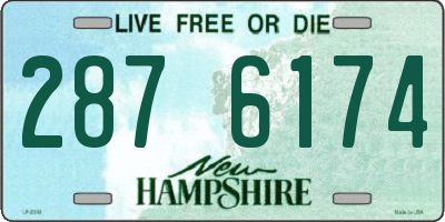 NH license plate 2876174