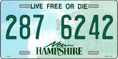 NH license plate 2876242
