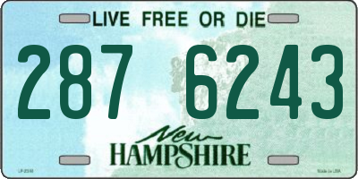 NH license plate 2876243
