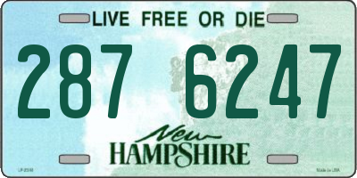 NH license plate 2876247