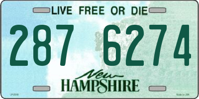NH license plate 2876274