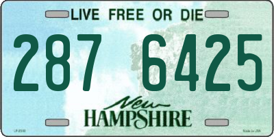 NH license plate 2876425