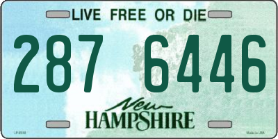 NH license plate 2876446
