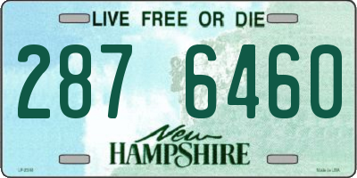 NH license plate 2876460