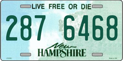 NH license plate 2876468
