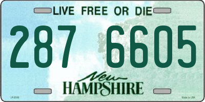 NH license plate 2876605