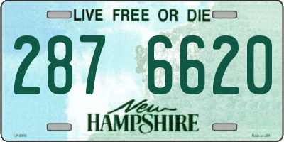 NH license plate 2876620
