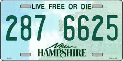 NH license plate 2876625