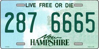 NH license plate 2876665