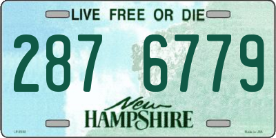 NH license plate 2876779