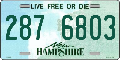 NH license plate 2876803