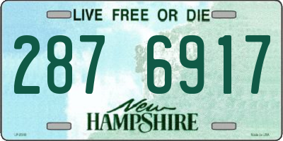 NH license plate 2876917