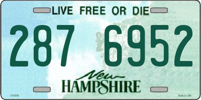 NH license plate 2876952