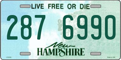 NH license plate 2876990