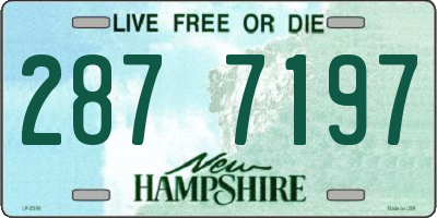 NH license plate 2877197