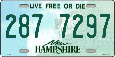 NH license plate 2877297